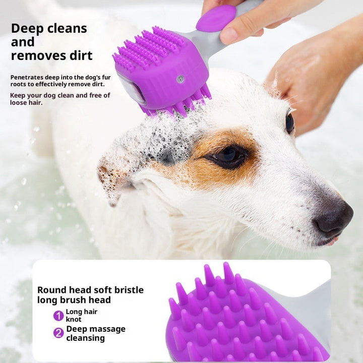 Transform Your Pet's Bath Time with Our Pet Bath Brush
