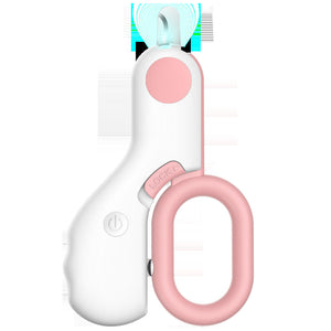 Transform Your Pet Grooming with the LED Illuminating Line Pet Mini ABS Nail Trimmer
